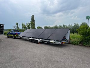 Mobiel solar irrigatie systeem